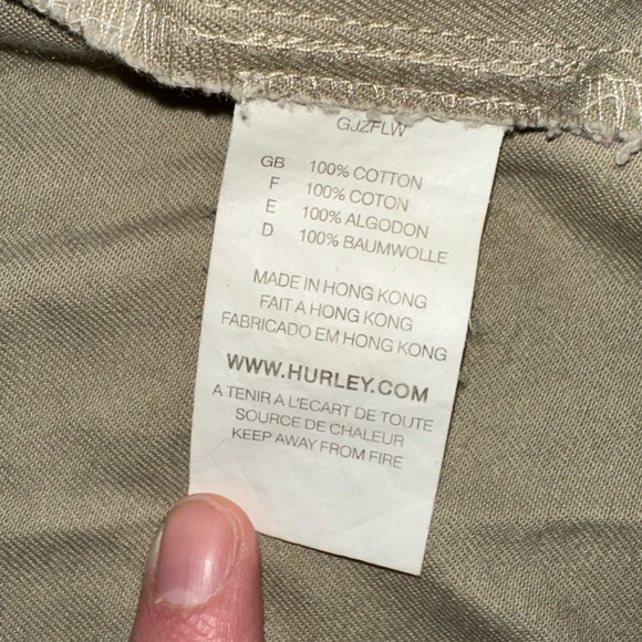 Tan Hurley Bomber Jacket XL - Picture 11 of 11